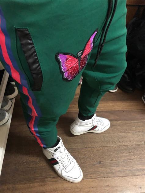 adidas gucci jogger|gucci joggers snake.